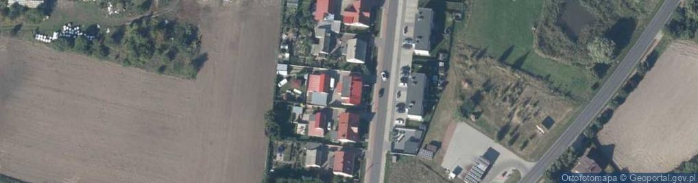 Zdjęcie satelitarne Kasztanowa ul.