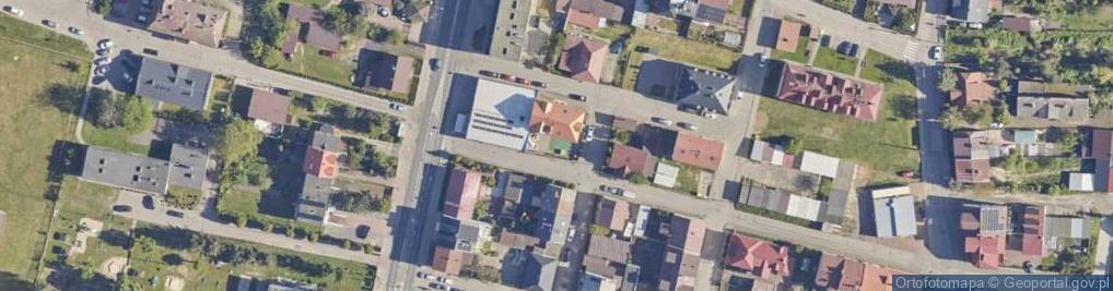 Zdjęcie satelitarne Kanałowa ul.
