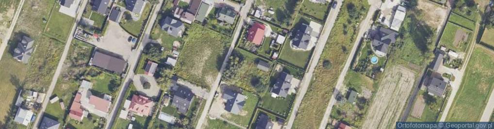 Zdjęcie satelitarne Kasztanowa ul.