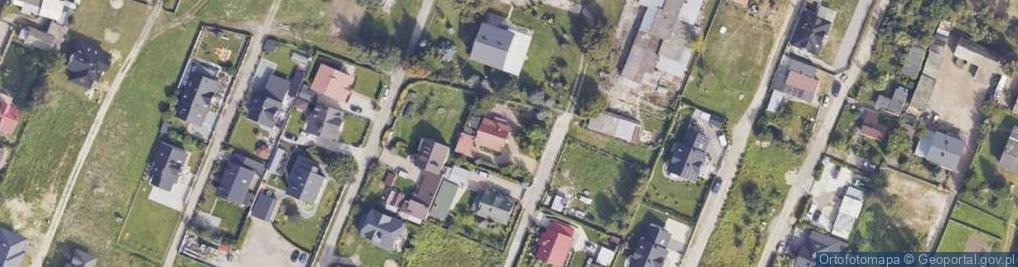 Zdjęcie satelitarne Kasztanowa ul.