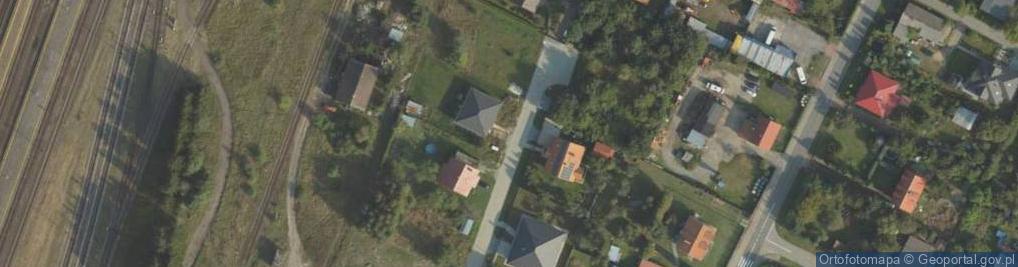 Zdjęcie satelitarne Kącik ul.