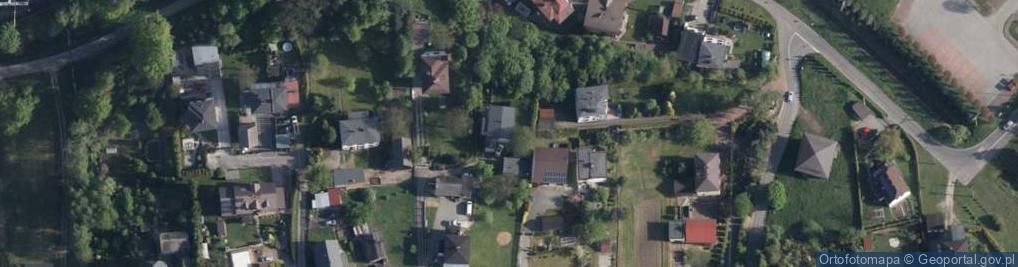 Zdjęcie satelitarne Kanarkowa ul.