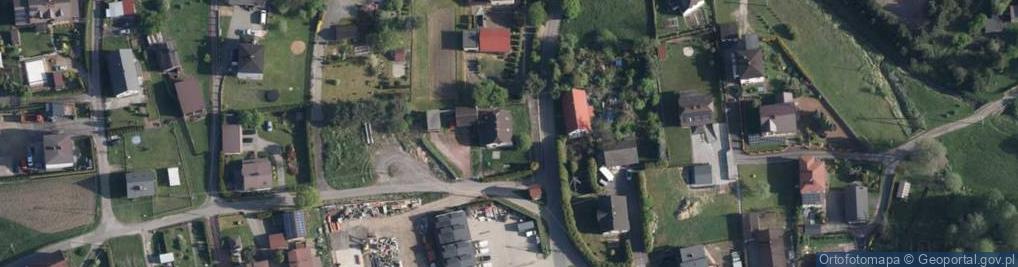 Zdjęcie satelitarne Kanarkowa ul.