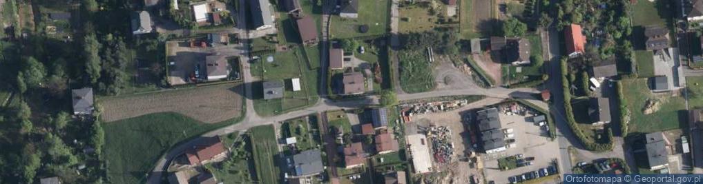 Zdjęcie satelitarne Kanarkowa ul.
