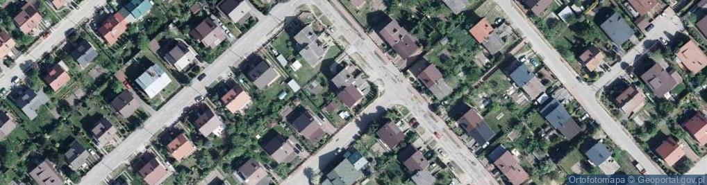 Zdjęcie satelitarne Kasztanowa ul.