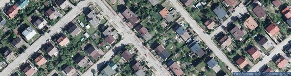 Zdjęcie satelitarne Kasztanowa ul.