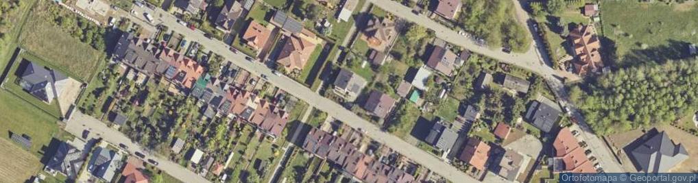 Zdjęcie satelitarne Kasztanowa ul.