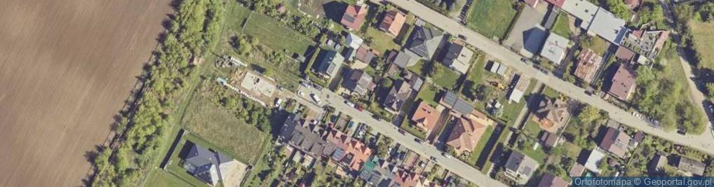 Zdjęcie satelitarne Kasztanowa ul.