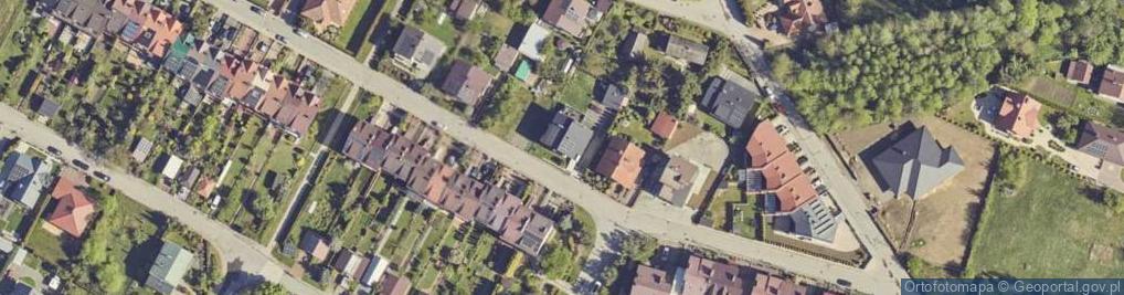 Zdjęcie satelitarne Kasztanowa ul.