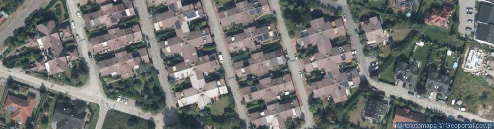 Zdjęcie satelitarne Kamienna ul.