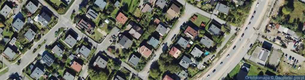 Zdjęcie satelitarne Kasztanowa ul.