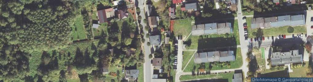 Zdjęcie satelitarne Kaliska ul.