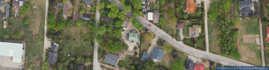 Zdjęcie satelitarne Kazimierzowska ul.