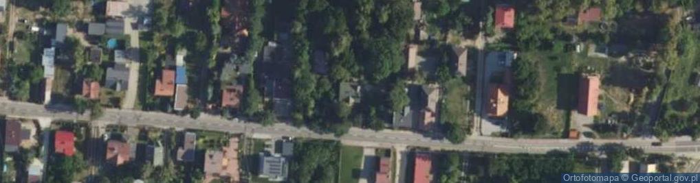 Zdjęcie satelitarne Kazimierzowska ul.