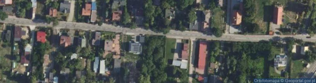 Zdjęcie satelitarne Kazimierzowska ul.