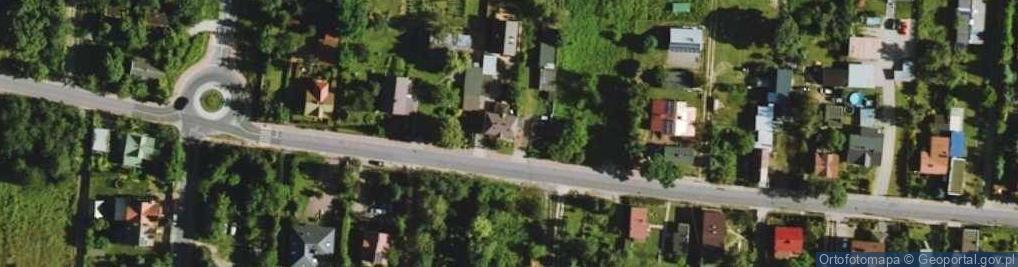 Zdjęcie satelitarne Kazimierzowska ul.