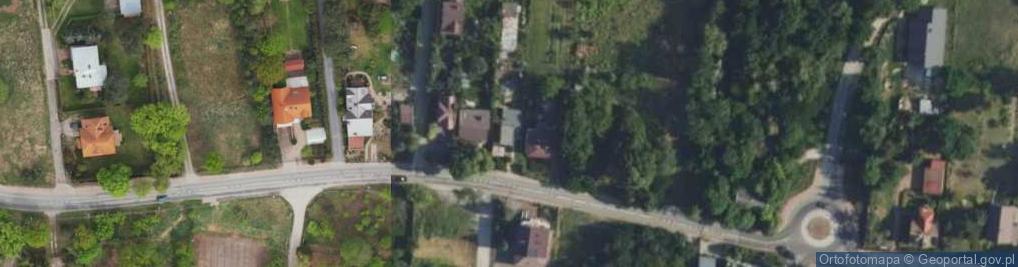 Zdjęcie satelitarne Kazimierzowska ul.
