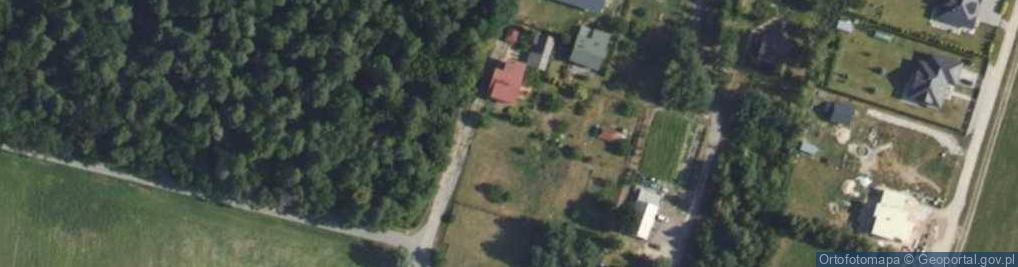 Zdjęcie satelitarne Kanarkowa ul.