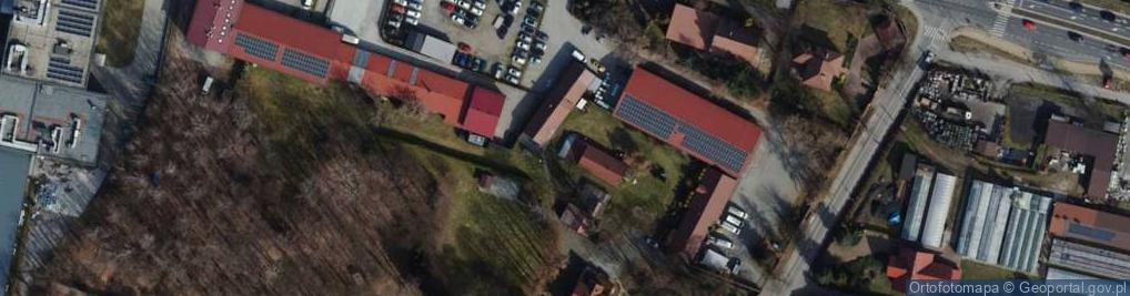 Zdjęcie satelitarne Kasztanowa ul.