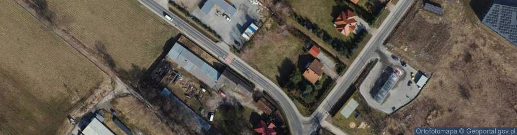 Zdjęcie satelitarne Kasztanowa ul.