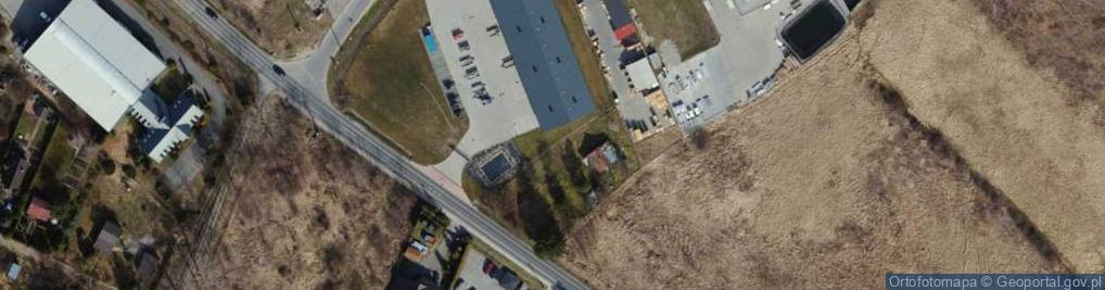 Zdjęcie satelitarne Kasztanowa ul.