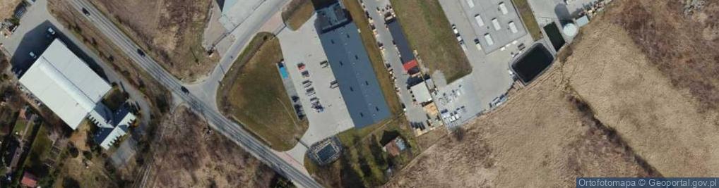 Zdjęcie satelitarne Kasztanowa ul.