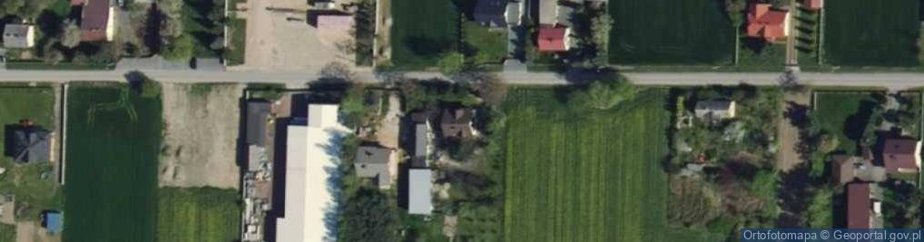 Zdjęcie satelitarne Kasztanowa ul.