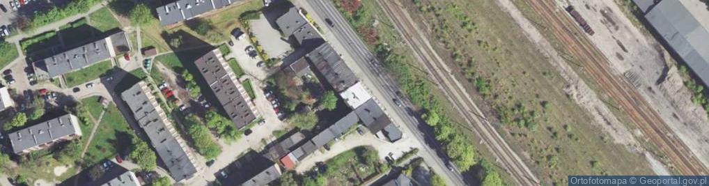 Zdjęcie satelitarne Katowicka ul.