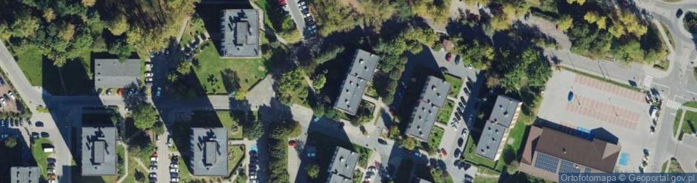 Zdjęcie satelitarne Katowicka ul.