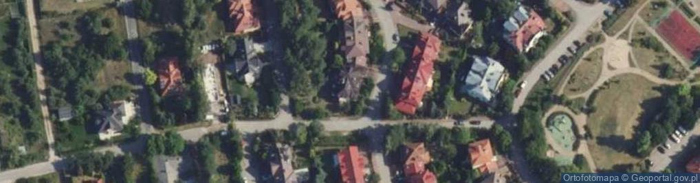 Zdjęcie satelitarne Kasztanowa ul.