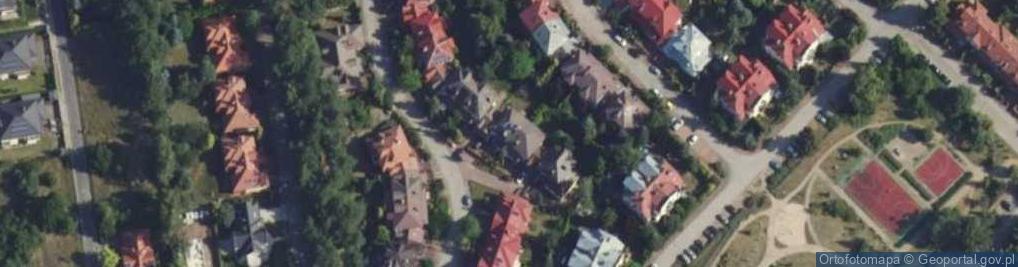 Zdjęcie satelitarne Kasztanowa ul.