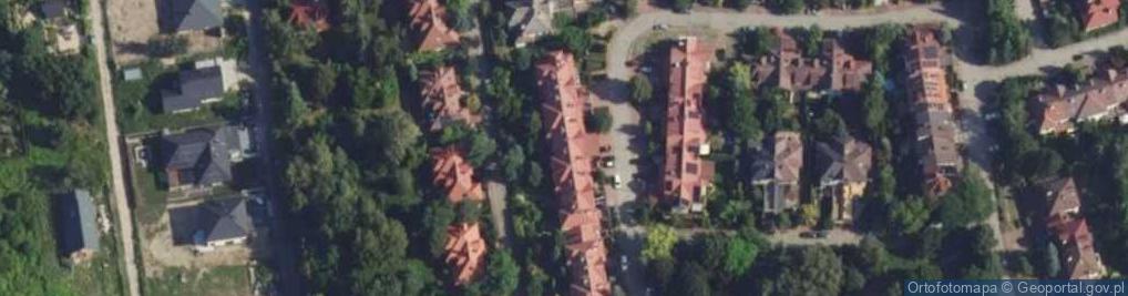 Zdjęcie satelitarne Kasztanowa ul.