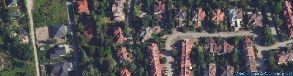 Zdjęcie satelitarne Kasztanowa ul.