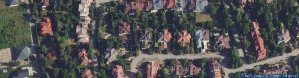 Zdjęcie satelitarne Kasztanowa ul.