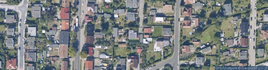 Zdjęcie satelitarne Kasztanowa ul.