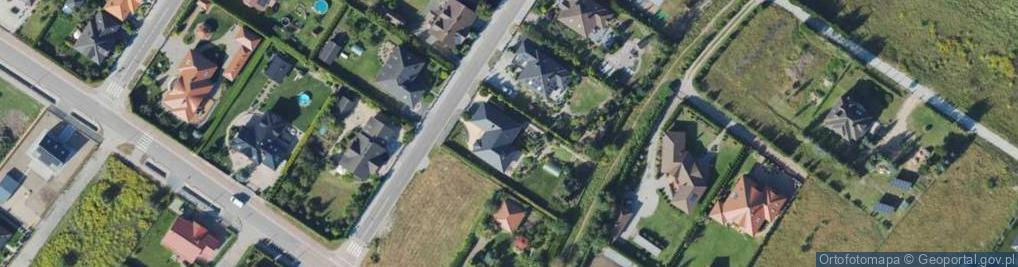 Zdjęcie satelitarne Kapitańska ul.
