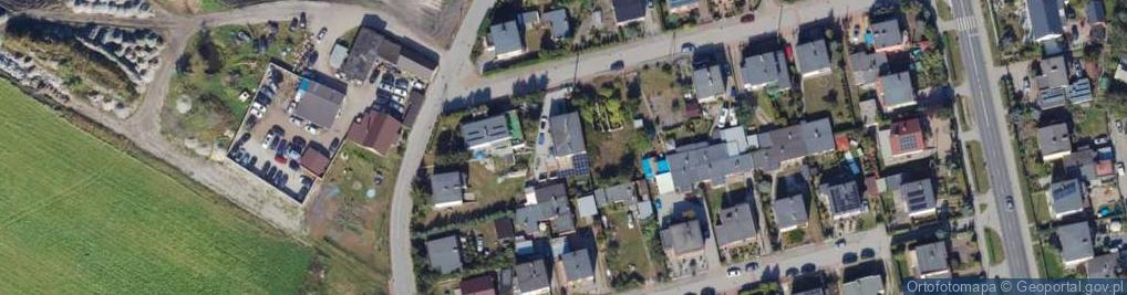 Zdjęcie satelitarne Kalinowa ul.