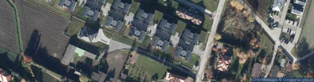 Zdjęcie satelitarne Kaktusowa ul.