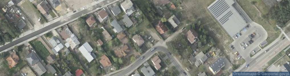 Zdjęcie satelitarne Kasztanowa ul.