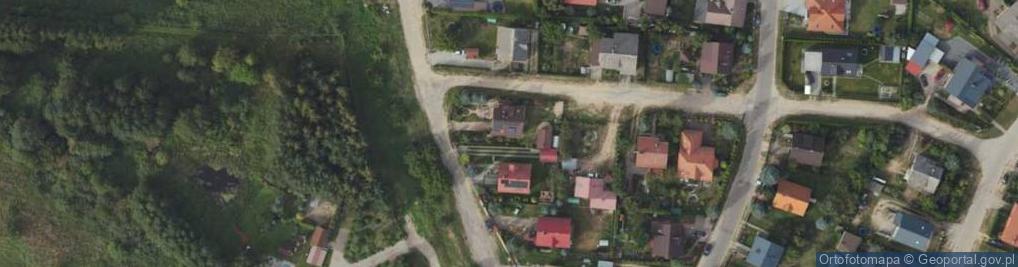 Zdjęcie satelitarne Kasztanowa ul.