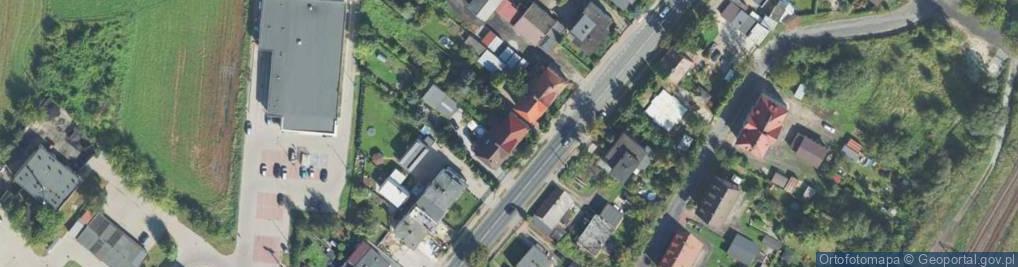 Zdjęcie satelitarne Kaliska ul.