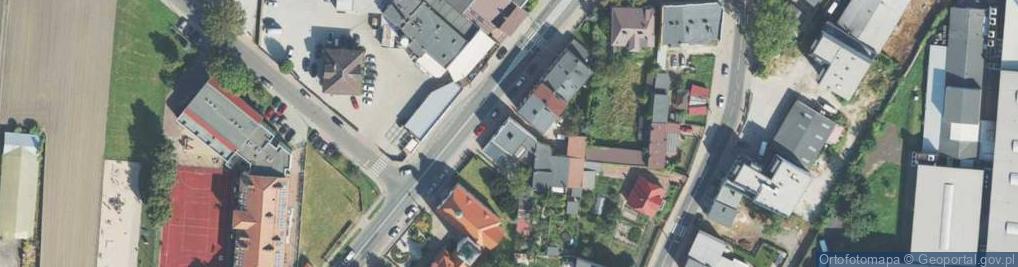 Zdjęcie satelitarne Kaliska ul.