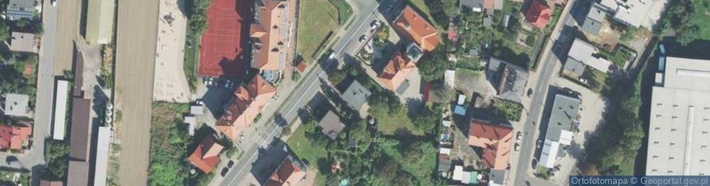 Zdjęcie satelitarne Kaliska ul.