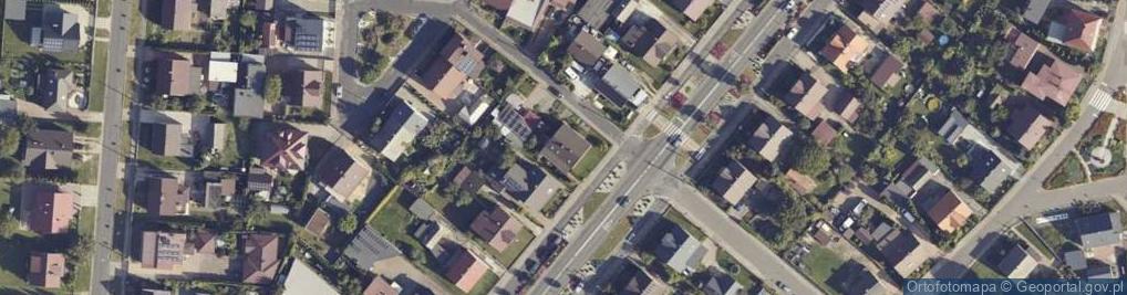 Zdjęcie satelitarne Kaliska ul.