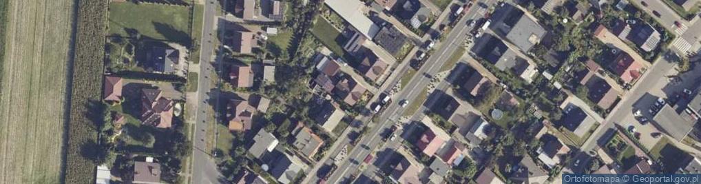 Zdjęcie satelitarne Kaliska ul.