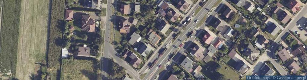 Zdjęcie satelitarne Kaliska ul.