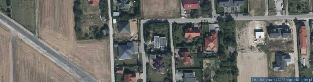 Zdjęcie satelitarne Kasztanowa ul.