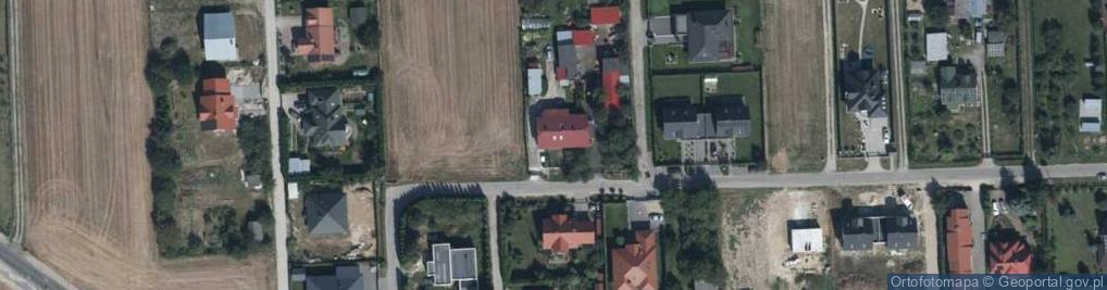 Zdjęcie satelitarne Kasztanowa ul.