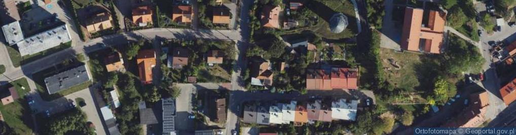 Zdjęcie satelitarne Kamienna ul.