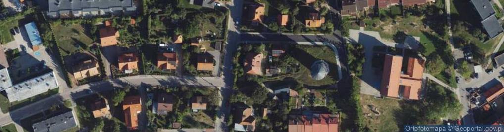 Zdjęcie satelitarne Kamienna ul.